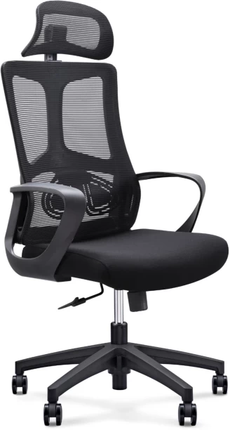 Office Pro Avalon Airlux Ergonomic Office High Back Chair – Black