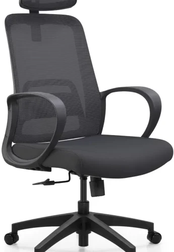 Office Pro Solara Nova Ergonomic High Back Chair – Black