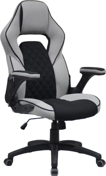 Infinity Homeware INF621A Office Adjustable Arm Chair – Black and Grey