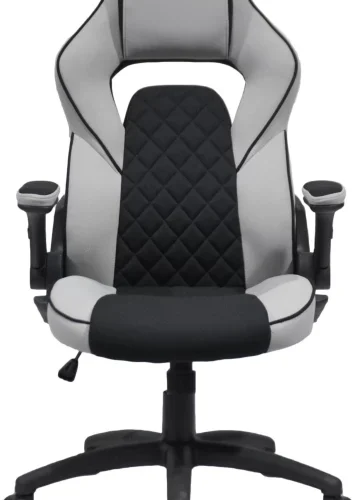 Infinity Homeware Montreal Office Adjustable Arm Chair – Black & Grey