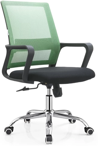 TOCC Antonio Medium Back Office Chair Office Conference Chair – Green