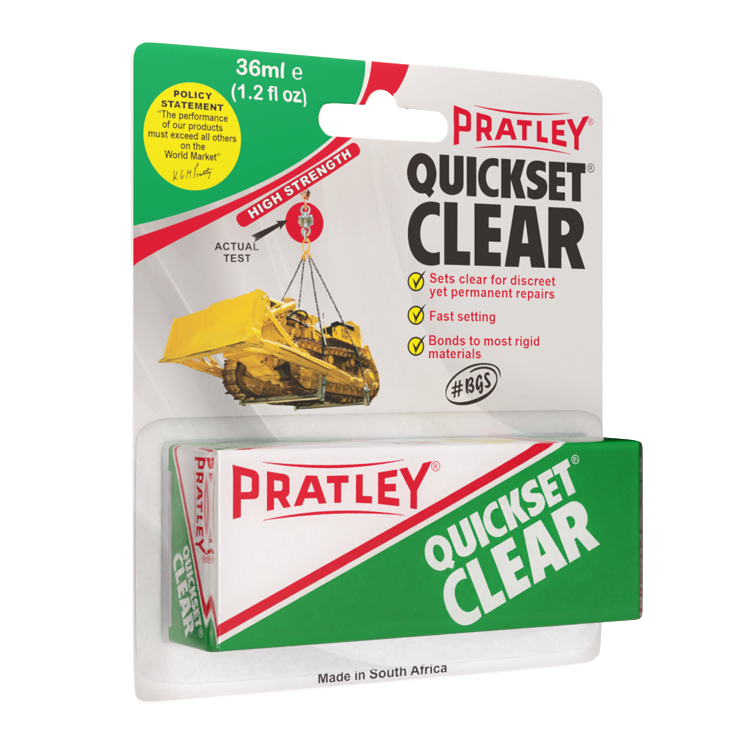 PRATLEY 36 ML Quickset Clear