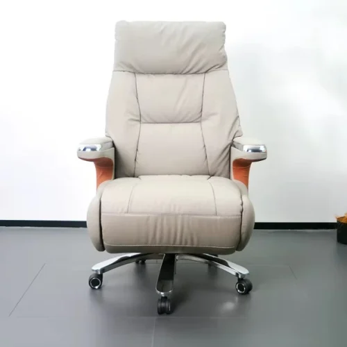 AnnaFelix 7712345679804 Office Adjustable Arm Chair – White