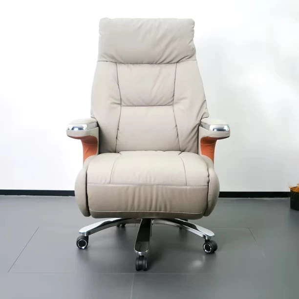 AnnaFelix 7712345679804 Office Adjustable Arm Chair – White