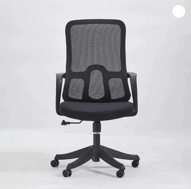 Hot Milano Ergonomic Mesh Office Adjustable Arm Chair – Black
