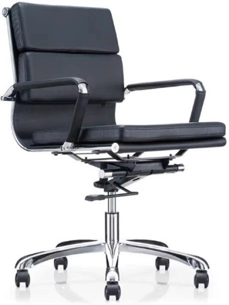 Hot Lorah Mid Office Arm Chair – Black