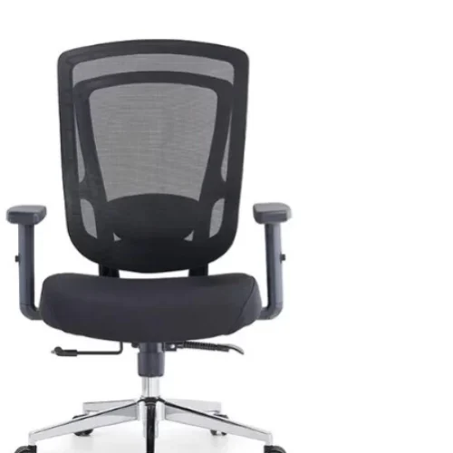 Hot Salem Ergonomic Mesh Office Adjustable Arm Chair – Black
