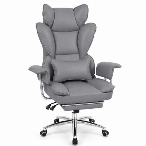 Eay Eaything Rocket Big Boss Madala With Cushion Office Executive Chair – Grey