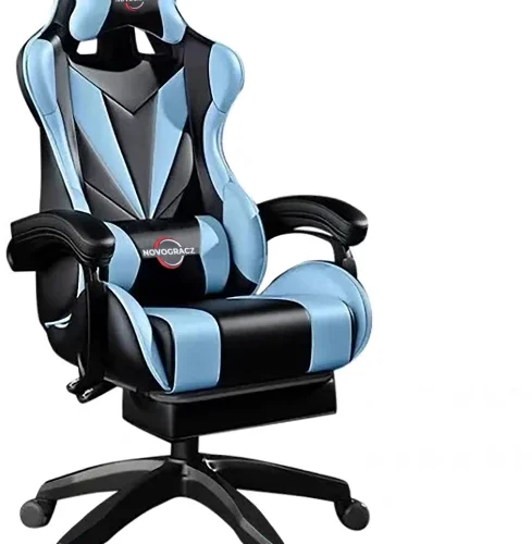 Novogracz AQUAMARINE Pro Gaming Chair Office Executive Chair – blue