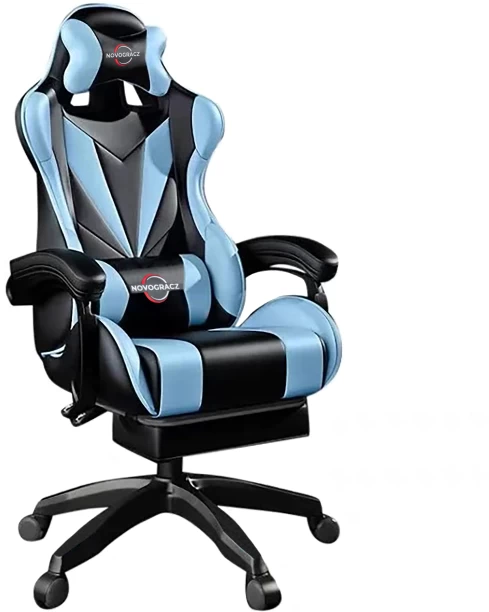Novogracz AQUAMARINE Pro Gaming Chair Office Executive Chair – blue