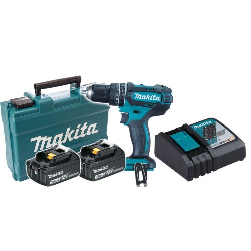 Makita DHP482RFE 18V Cordless Driver Drill & 2 x Battery Combo