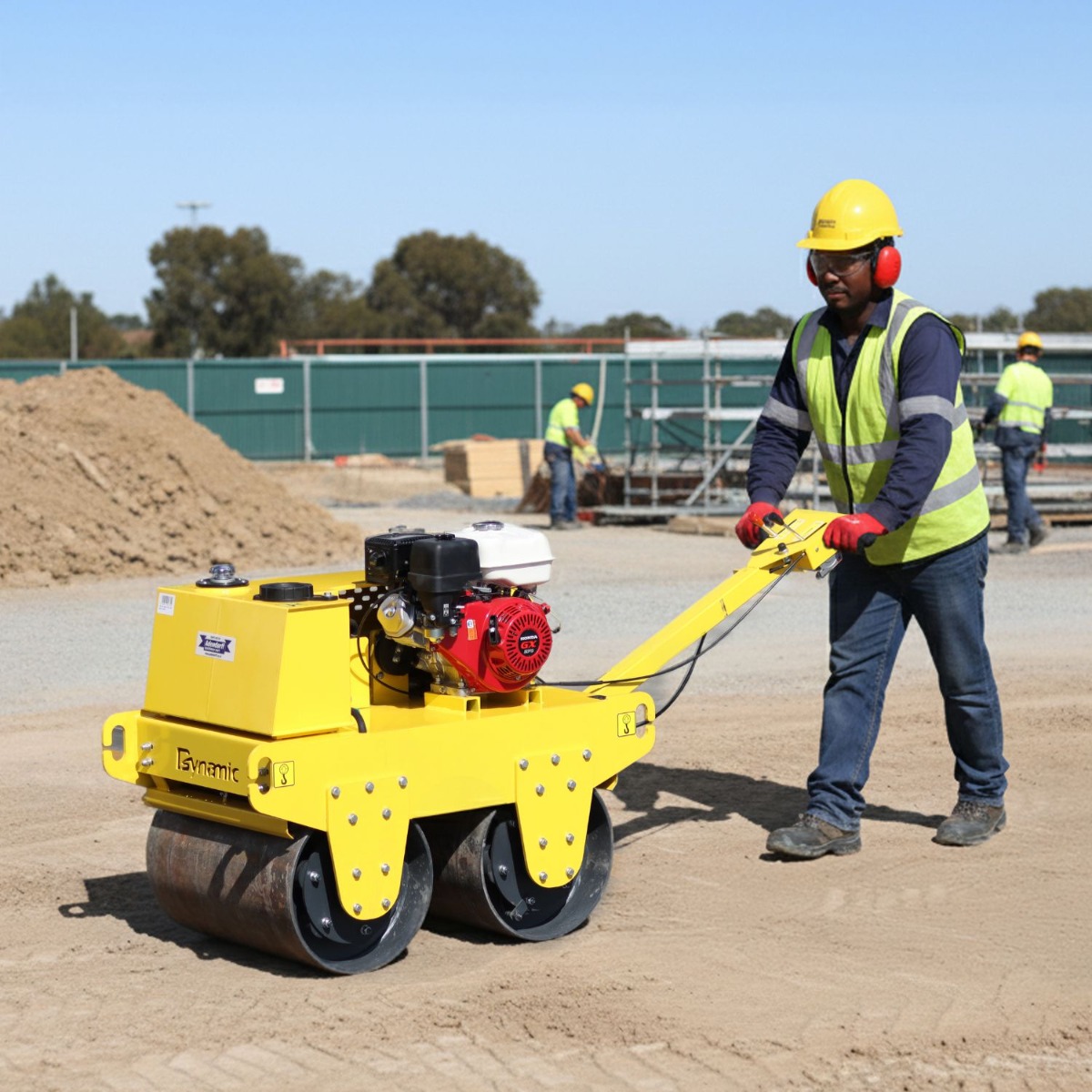 MAC AFRIC Double Drum Road Roller - Image 8