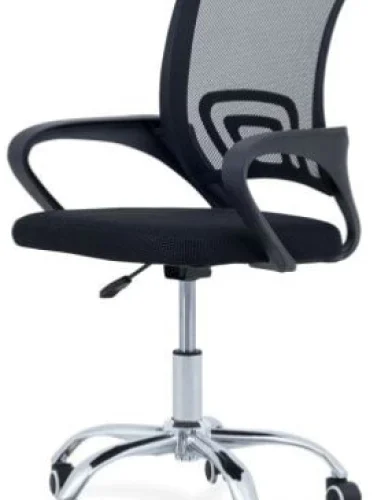 No Name 54 Office Adjustable Arm Chair – Black