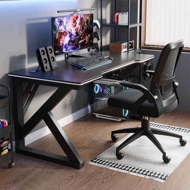 Deli Stationery E91511 Gaming Table Multipurpose Table – Black - Image 7