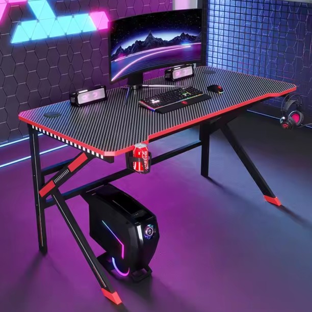 GameTech Gaming Study Table – Black - Image 3