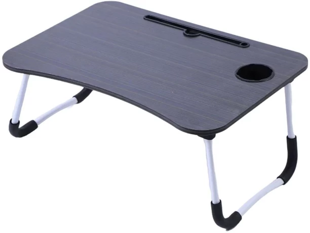 Dmart Laptop Stand Desk for Bed & Sofa Multipurpose Table – Black