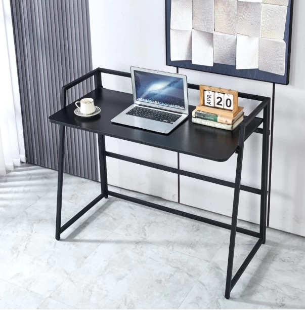 Deals online Portable Desk Computer Table Study Workstation for Home Office Study Table – Black - Image 2