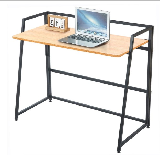 Deals online Portable Desk Computer Table Study Workstation for Home Office Study Table – Grey Wood - Image 6