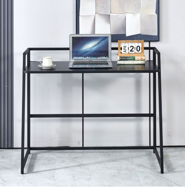 Deals online Portable Desk Computer Table Study Workstation for Home Office Study Table – Black - Image 5