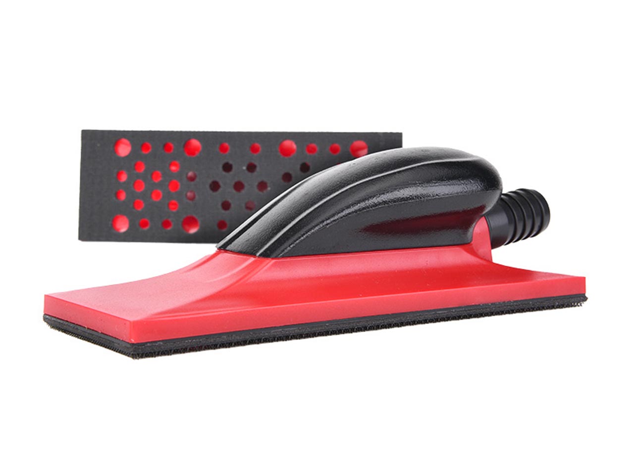 SUNNYPADS Hand Sanding Block, Grip, Red - Image 2
