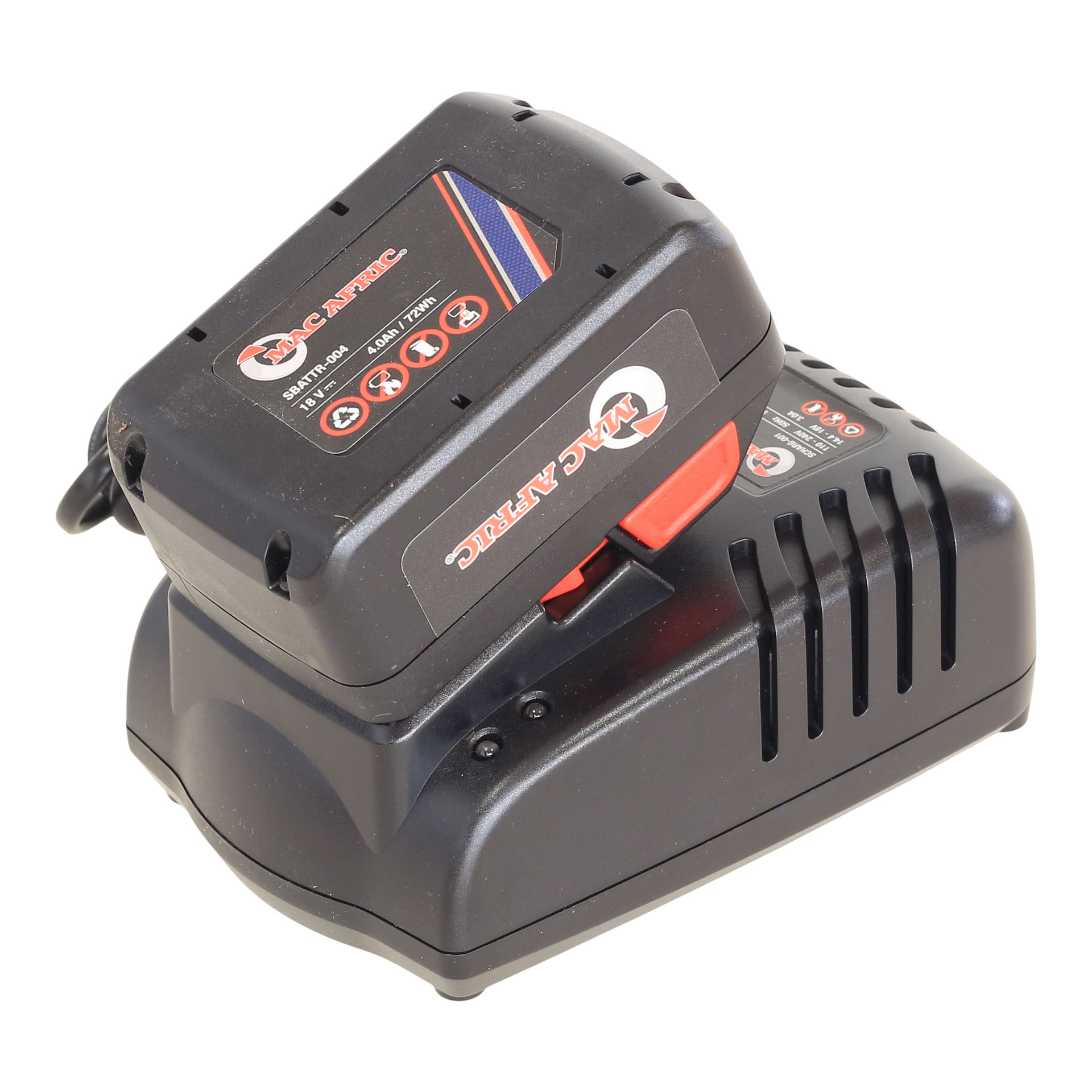 MAC AFRIC Professional Battery Charger (18 V LI-ION) - Image 2