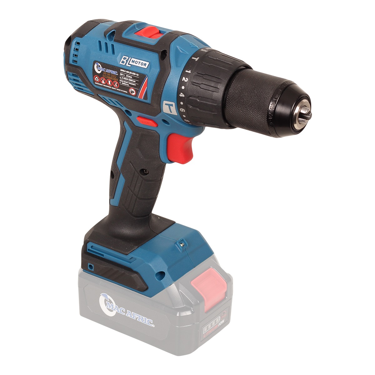 MAC AFRIC 20V Brushless Cordless Driver/Hammer Drill - Image 2