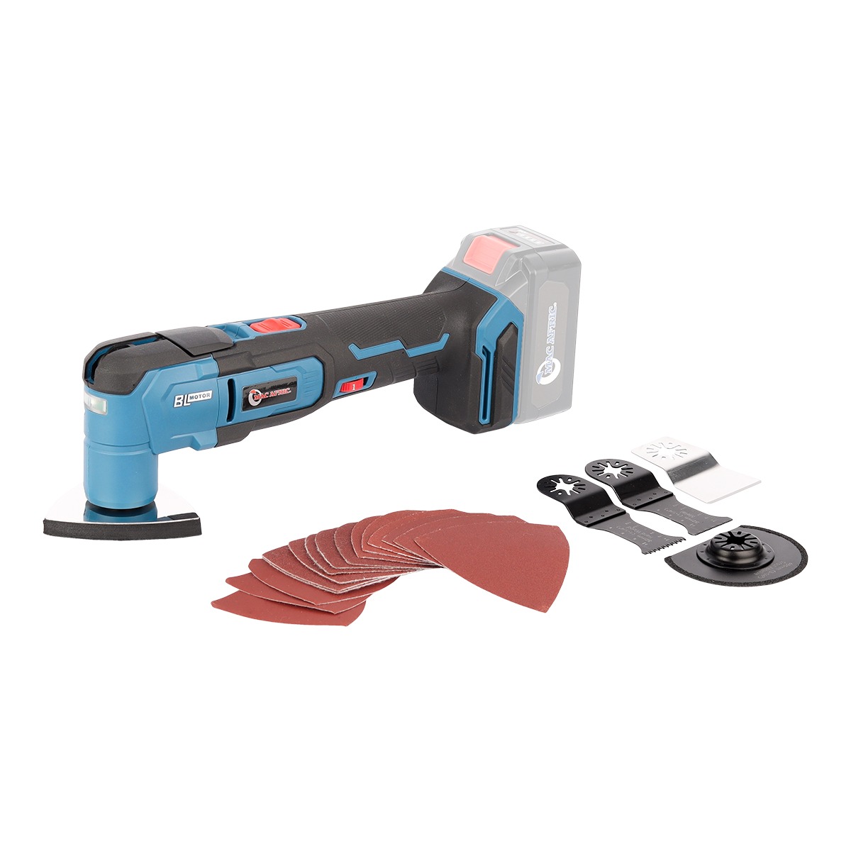 MAC AFRIC 20V Cordless Brushless Oscillating Multi Tool - Image 3