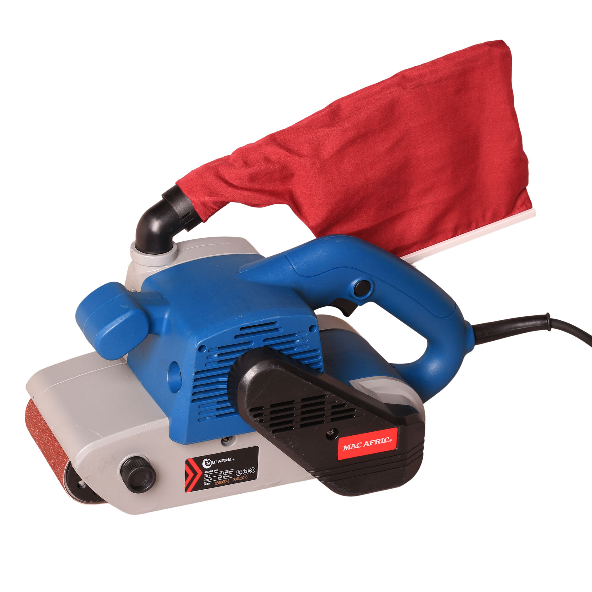 MAC AFRIC 1200 W Semi Professional Belt Sander