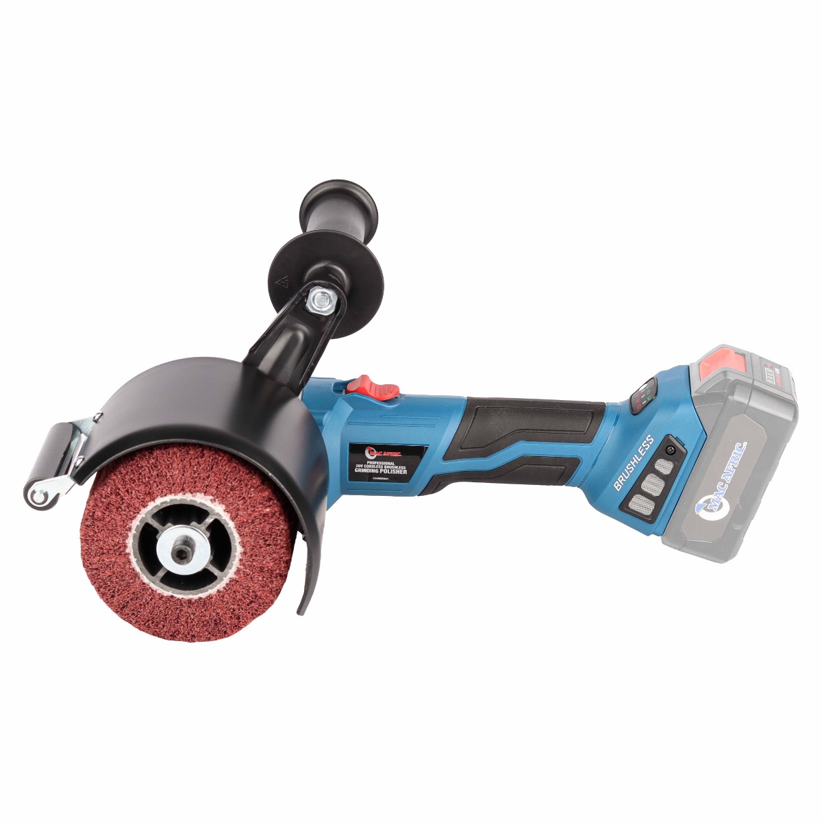 MAC AFRIC 20V Cordless Brushless Sander Polisher (Tool Only) - Image 2