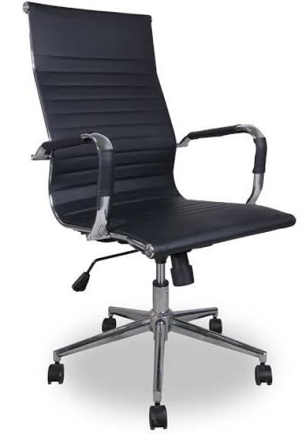 WGYI 928H High Back Office Chair (Black) PU Leather Office Executive Chair