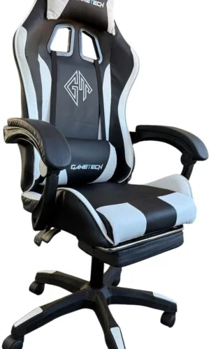 Gametech Gaming Chair - Office Arm Chair – White