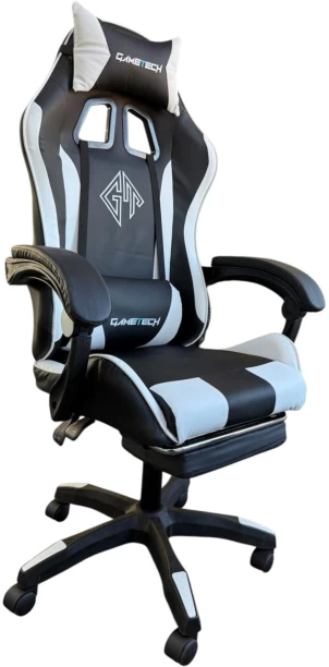 Gametech Gaming Chair - Office Arm Chair – White