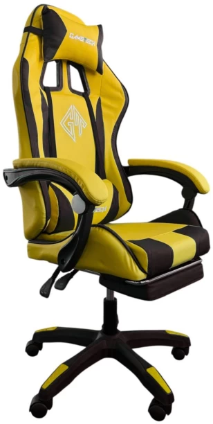 GameTech Gaming Chair - Office Arm Chair – Yellow