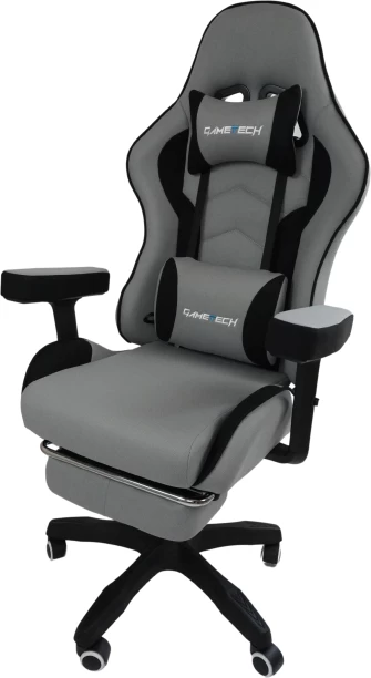 GameTech Premium Gaming Chair (023) - Study Arm Chair – Grey