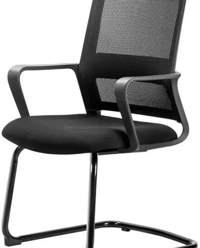 deli 4500 Office Visitor Chair – Black