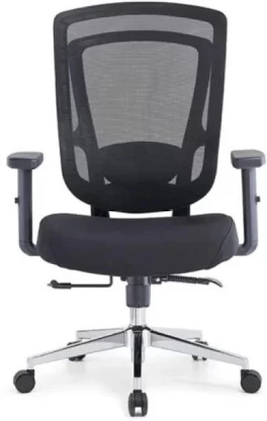 Shah Mesh Office Chair Swivel Office Adjustable Arm Chair – Black