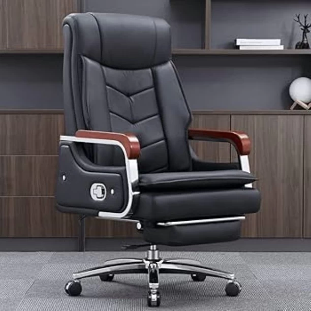 QandAHome Apex Ergonomic Office Executive Chair – Black