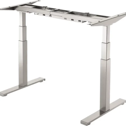 24796421 Height Adjustable Desk Multipurpose Table – Silver