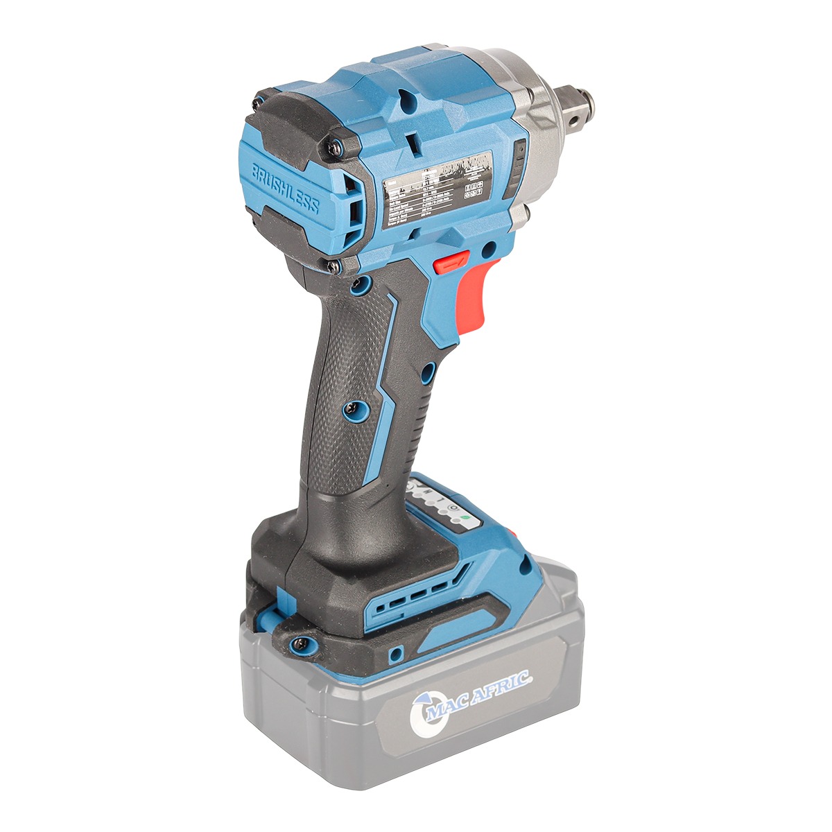 MAC AFRIC 20V Cordless Brushless Impact Wrench (Tool Only) - Image 3