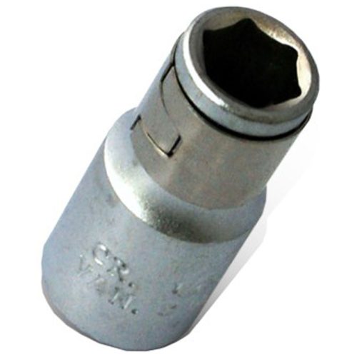 TORK CRAFT Socket Adaptor Coupler 1/4" IN F SQ x 1/4" IN F Hex