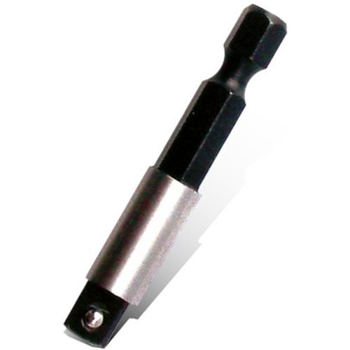 TORK CRAFT Socket Adaptor 1/4" IN M SQ x 50 MM 1/4" IN M Hex Shank