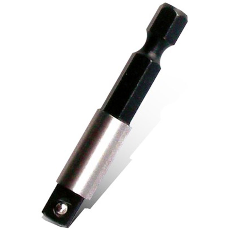 TORK CRAFT Socket Adaptor 1/4" IN M SQ x 50 MM 1/4" IN M Hex Shank