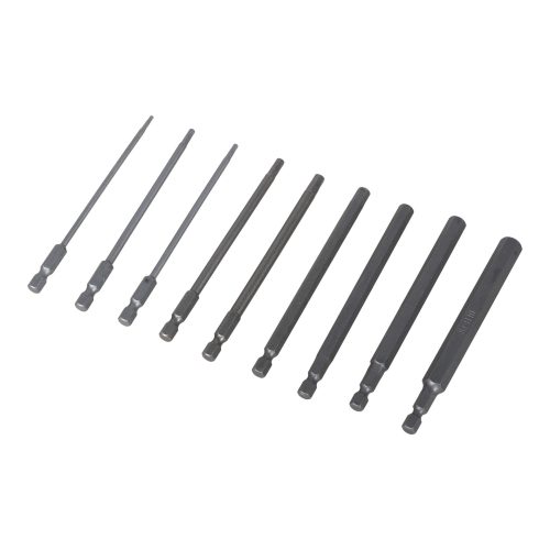 MAC AFRIC 9PCS 1/4" IN Hex Screwdriver Bits Set
