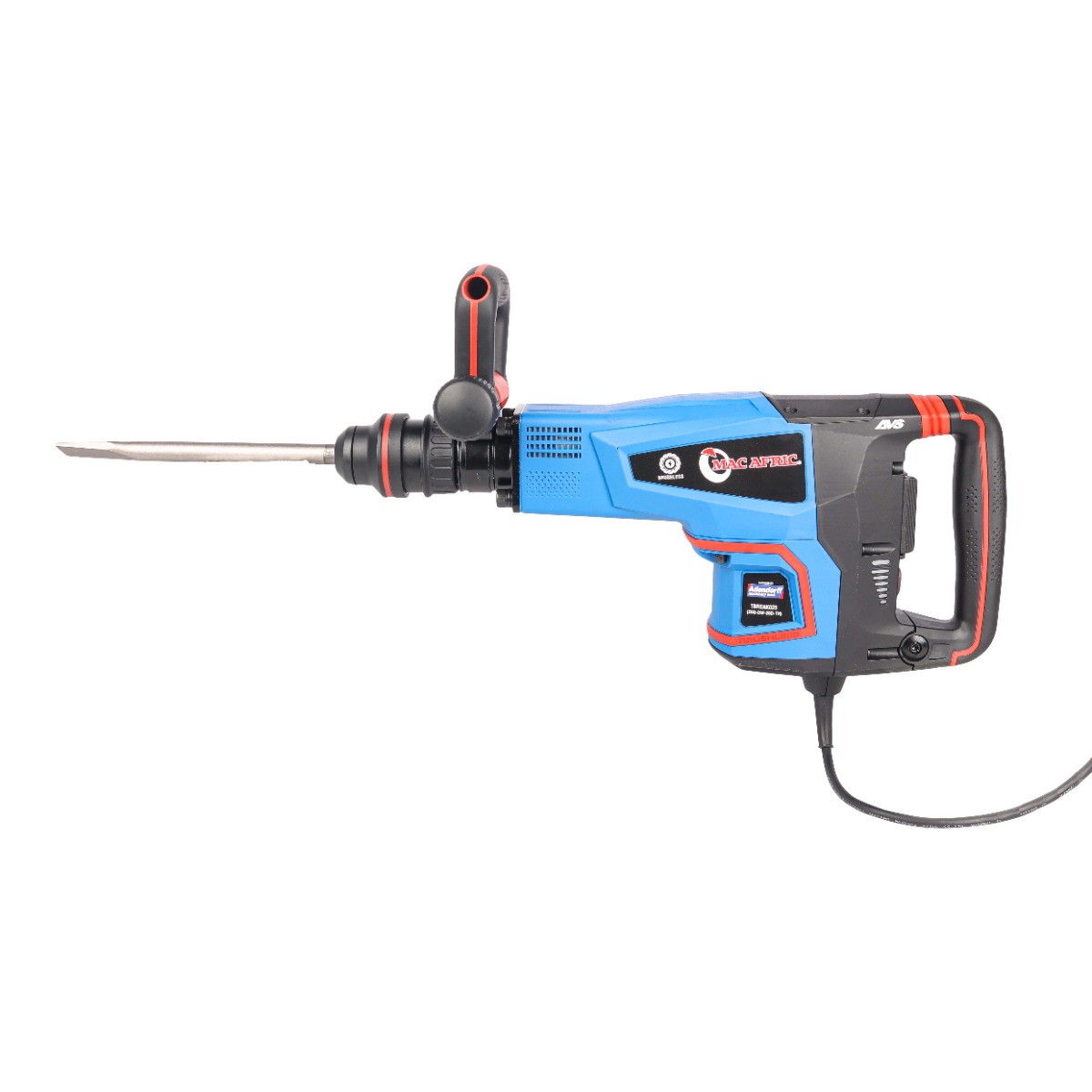 MAC AFRIC 1350W Brushless Demolition Hammer - Image 2