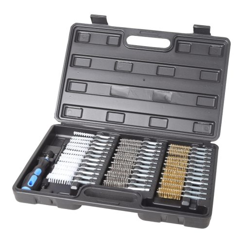 38PCS WIRE BRUSH CLEANING SET 1/4 INCH HES DRILL SHANK (HZ2105)