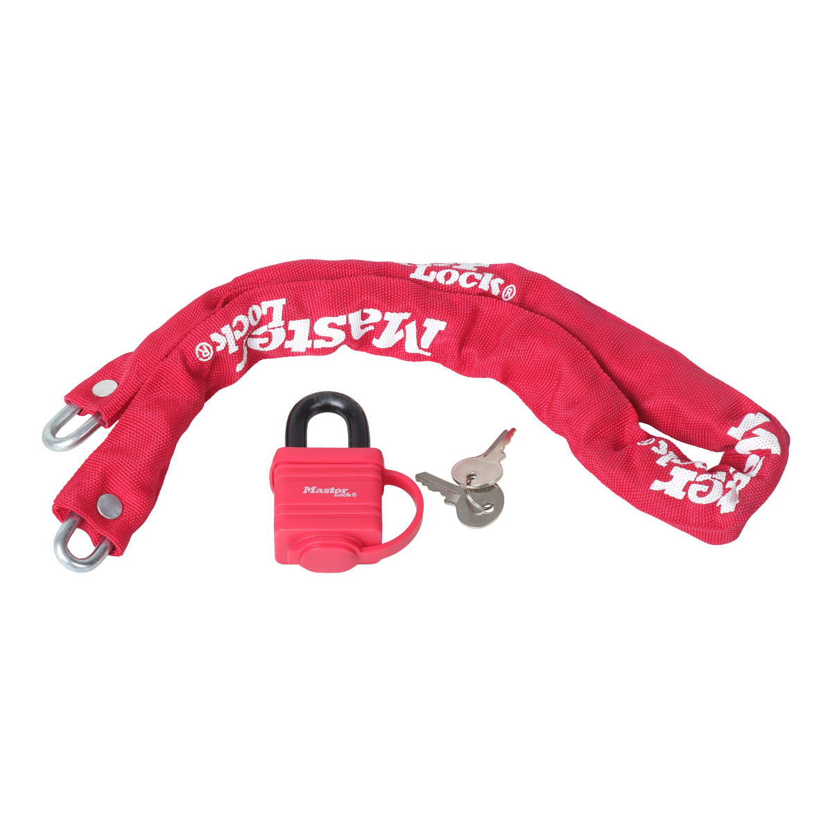 MASTERLOCK COVERED CHAIN & 40MM PADLOCK(MA300025)