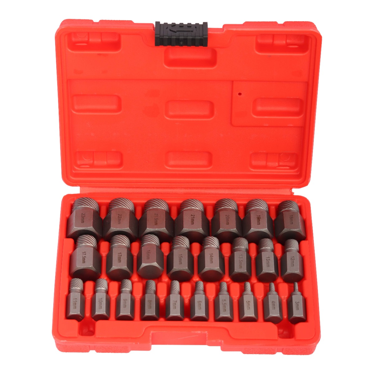 25 Piece Screw and Bolt Extractor Set