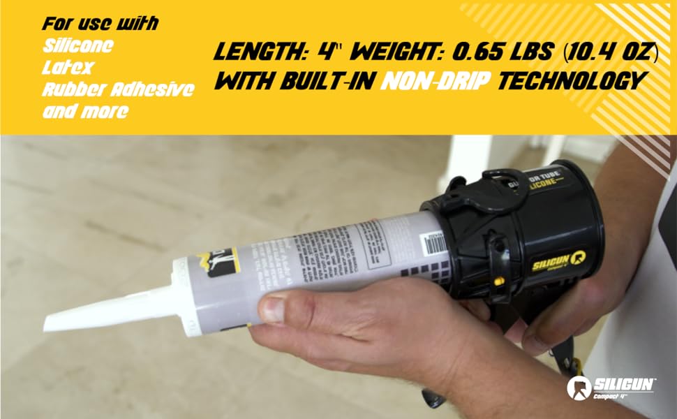 SILIGUN Compact 4 Caulk Gun - Image 4