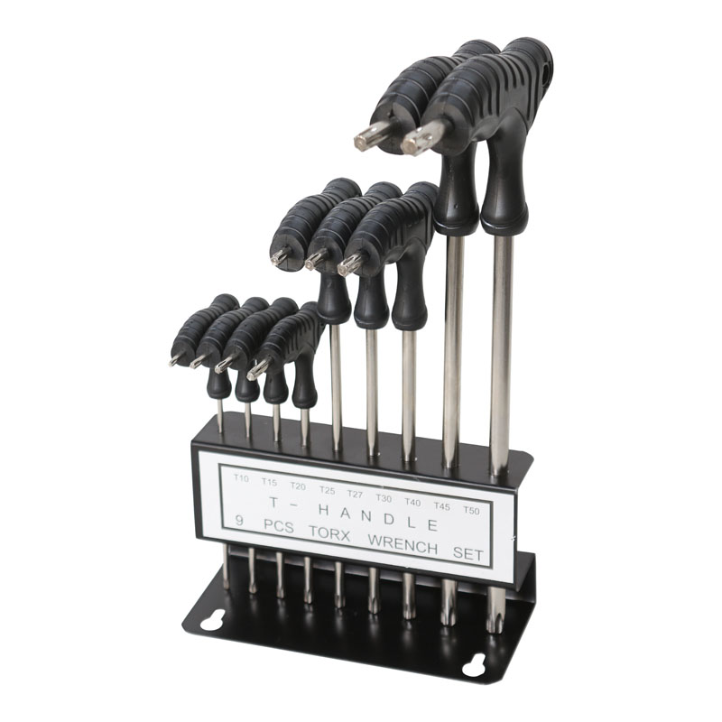 MAC AFRIC 9 PCS T-Handle Torx Allen Key Set with Stand
