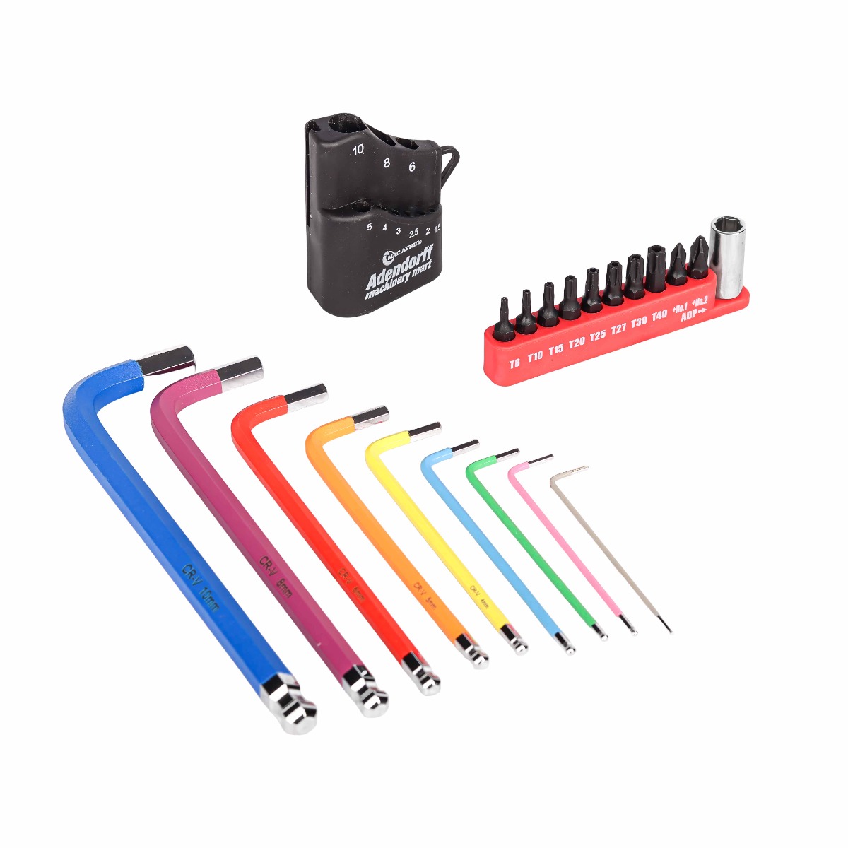 MAC AFRIC 20PCS Long Ball-Headed Hex Wrench Key Set - Image 2